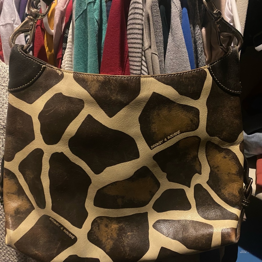 Dooney&Bourke Giraffe Print Bag